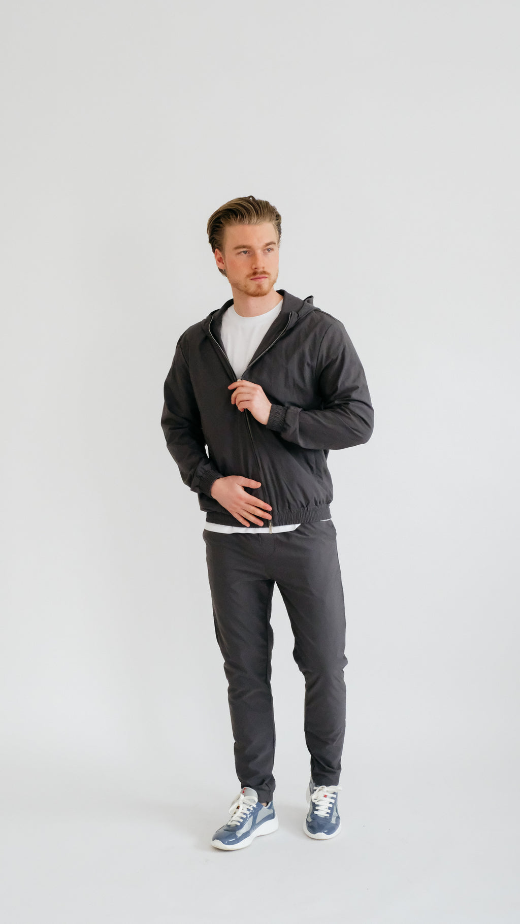 EXKLUSIVES MILANO-LOUNGE-SET – GRAU