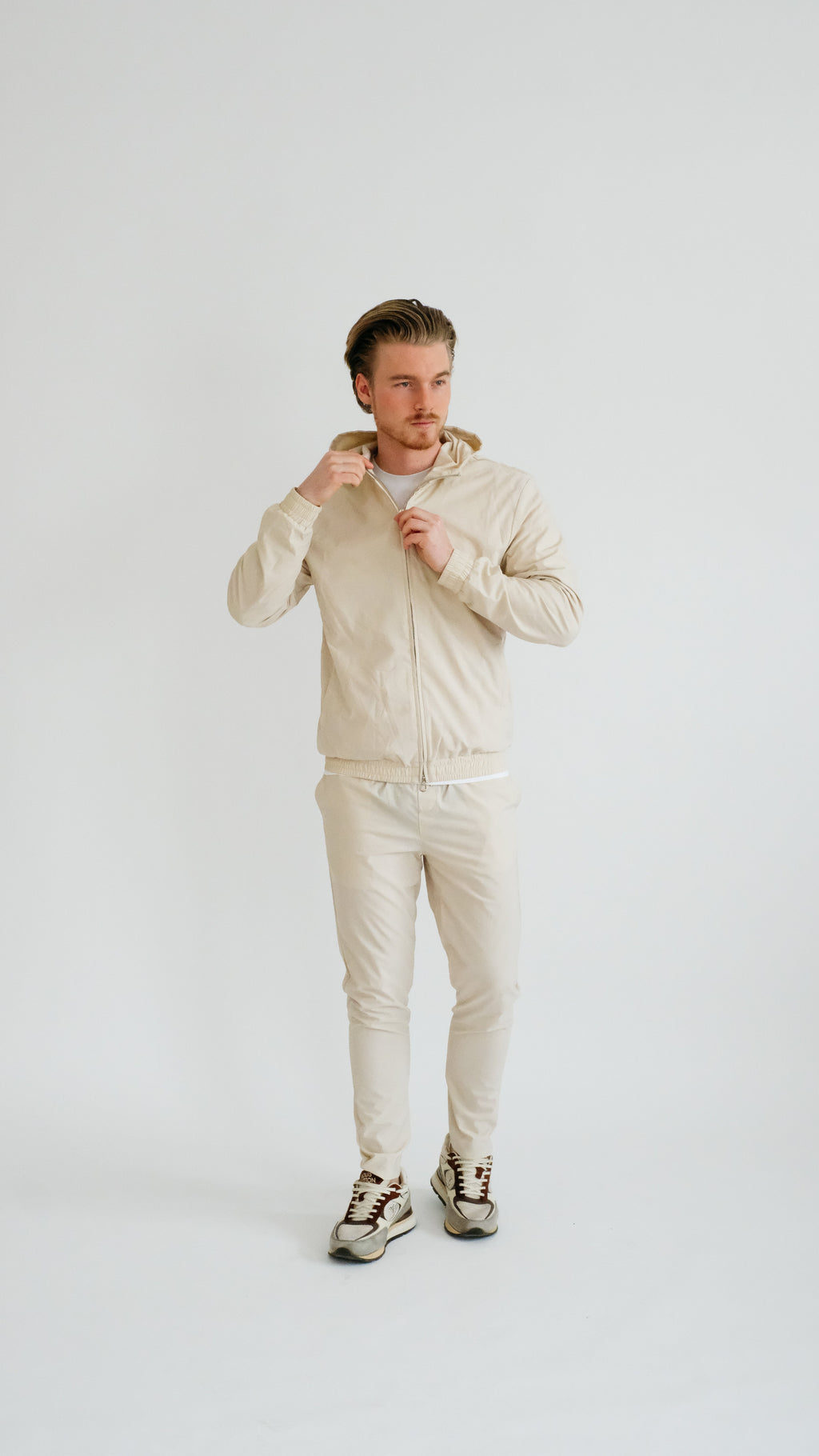 EXKLUSIVES MILANO-LOUNGE-SET – BEIGE