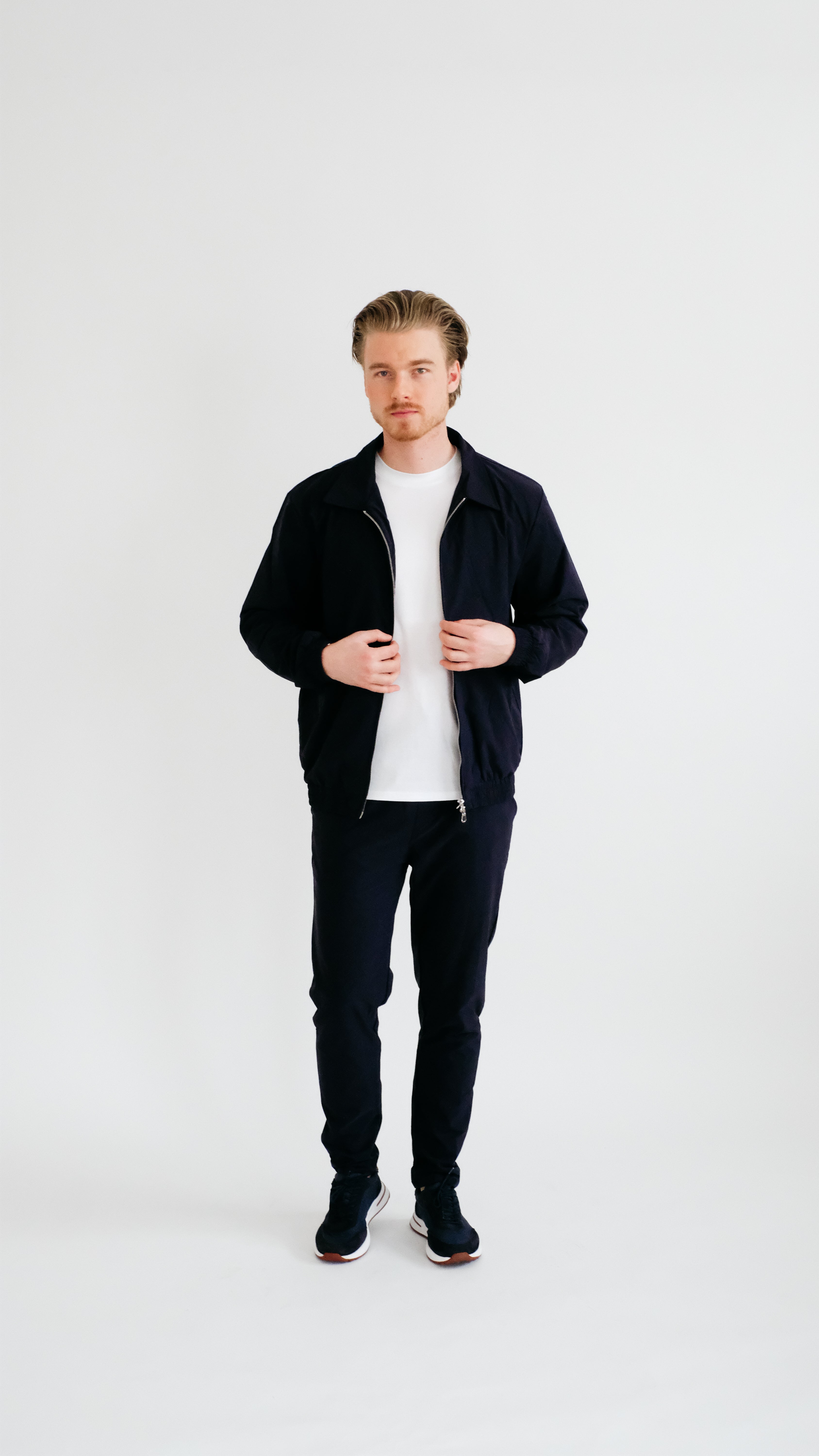 IMPERIAL MILANO ZIP SET - NAVY