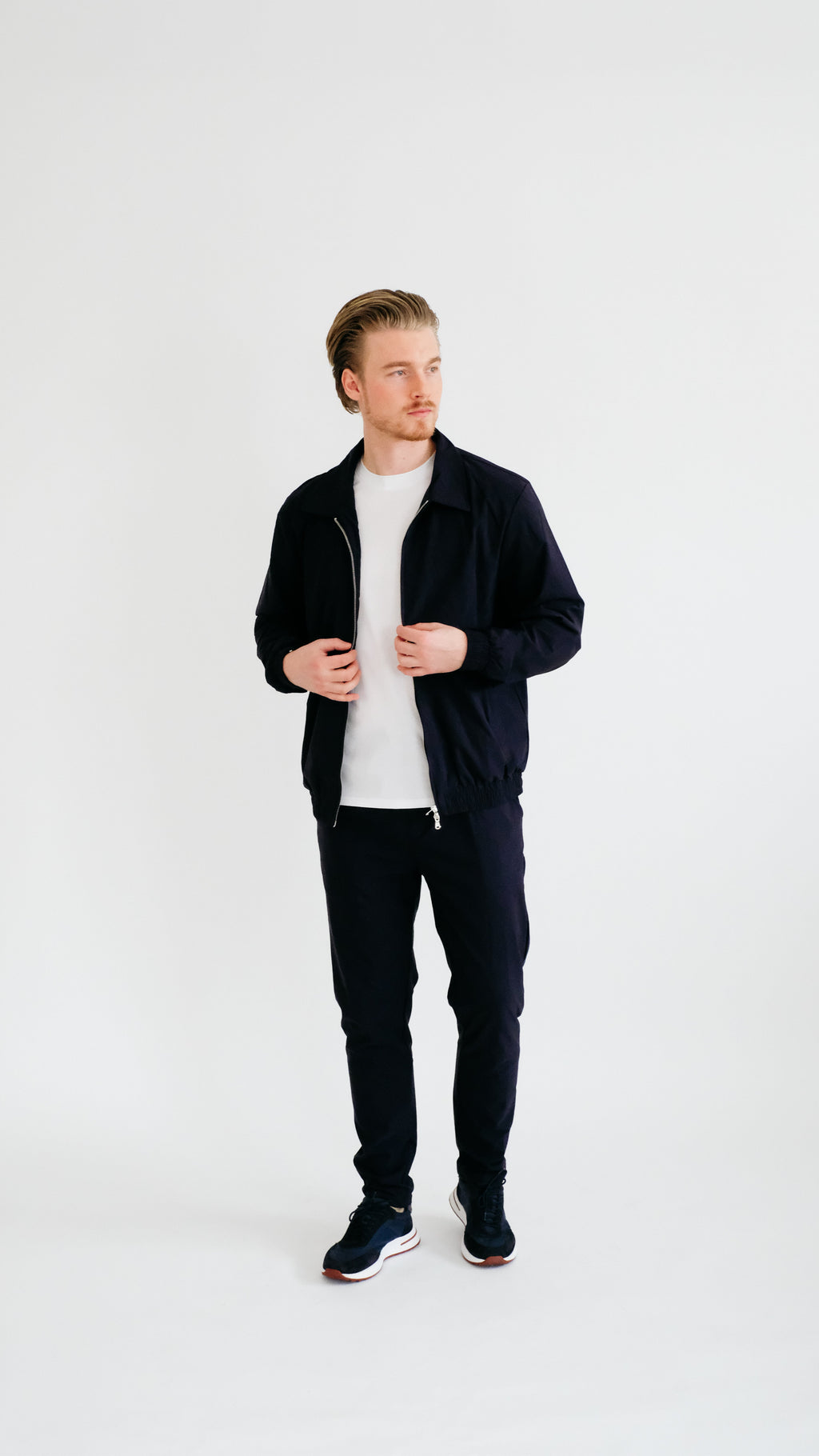 IMPERIAL MILANO ZIP SET – MARINEBLAU