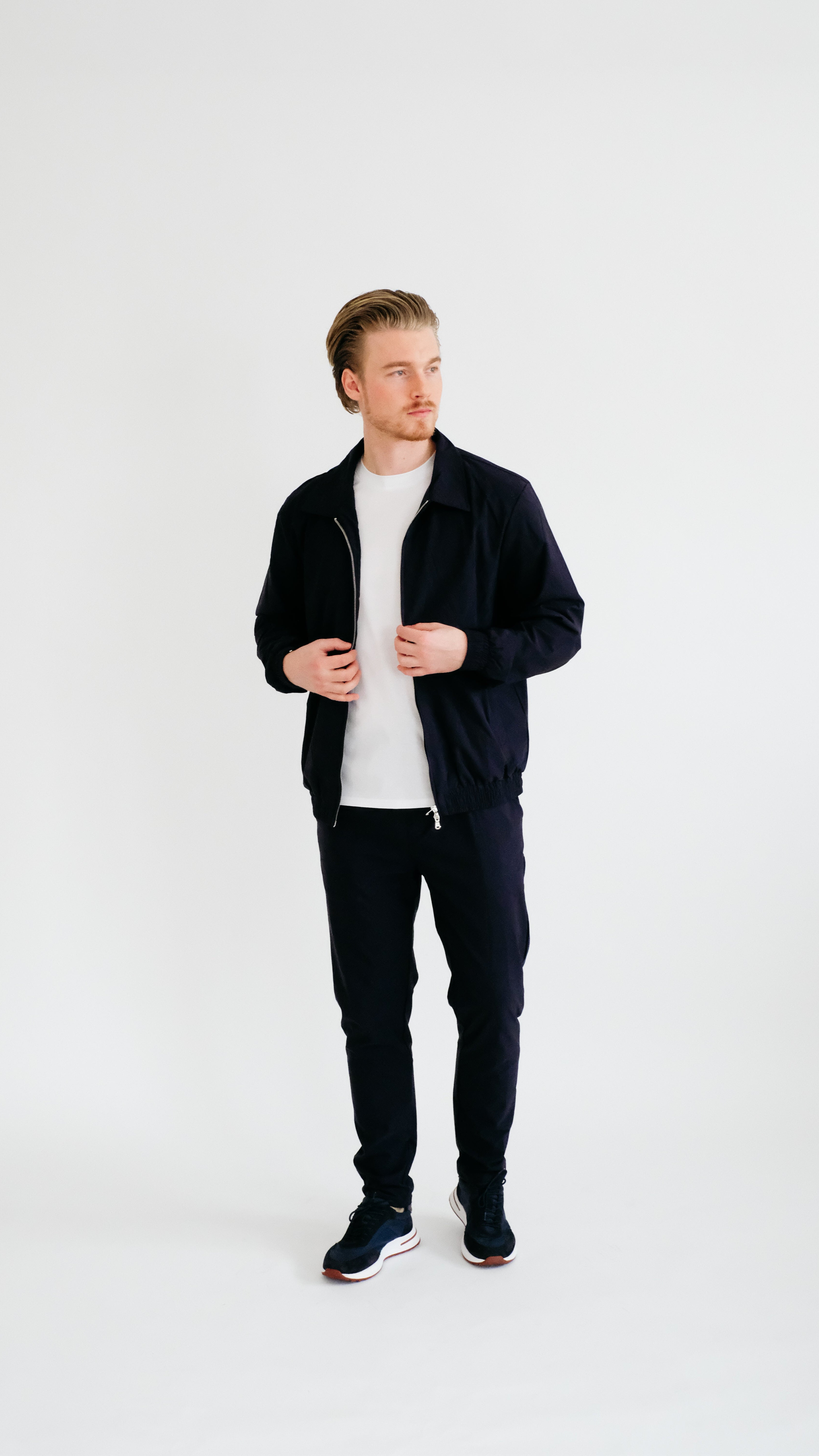 IMPERIAL MILANO ZIP SET - NAVY