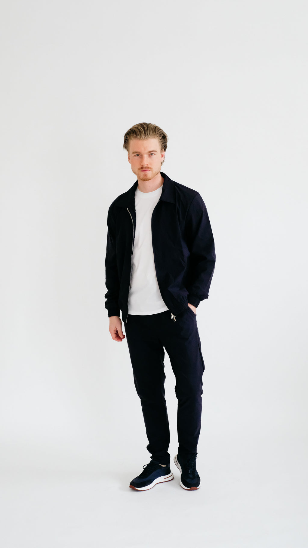 IMPERIAL MILANO ZIP SET – MARINEBLAU