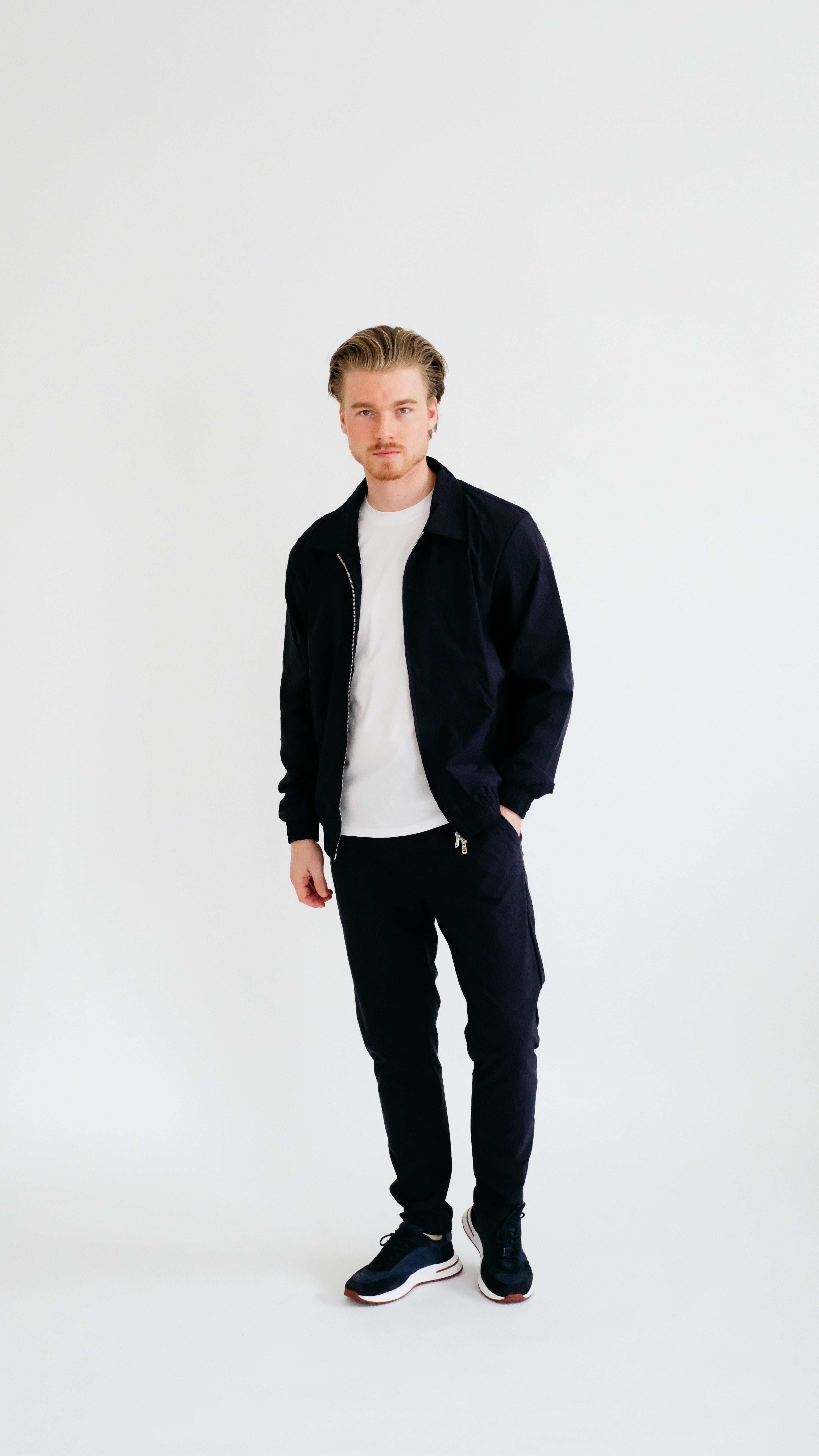 IMPERIAL MILANO ZIP SET - NAVY