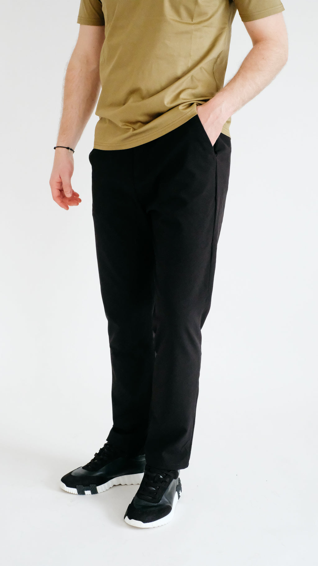 MILANO SIGNATURE TROUSERS - BLACK