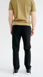 MILANO SIGNATURE TROUSERS - BLACK
