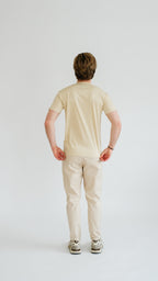 PURO SUPIMA MERCER TEE - LIGHT KHAKI