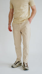 MILANO ATELIER TAILORED TROUSER - BEIGE