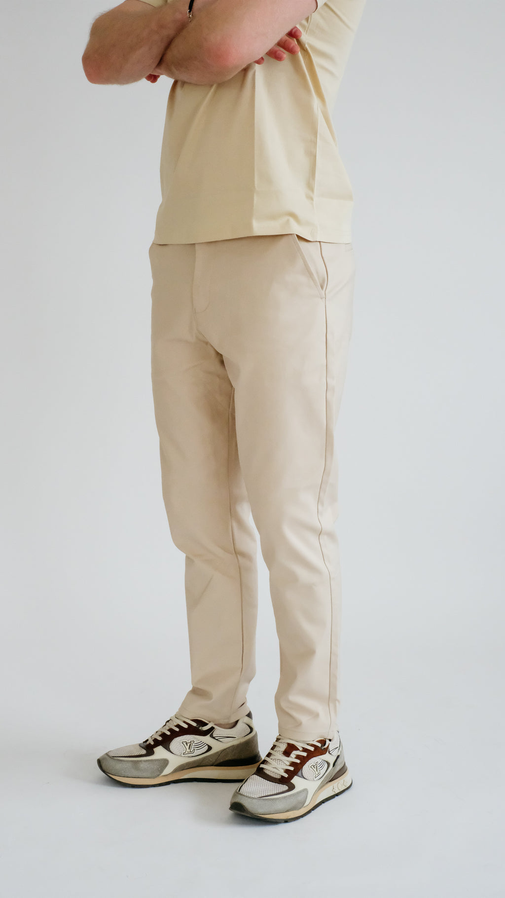 MILANO ATELIER TAILORED TROUSER - BEIGE