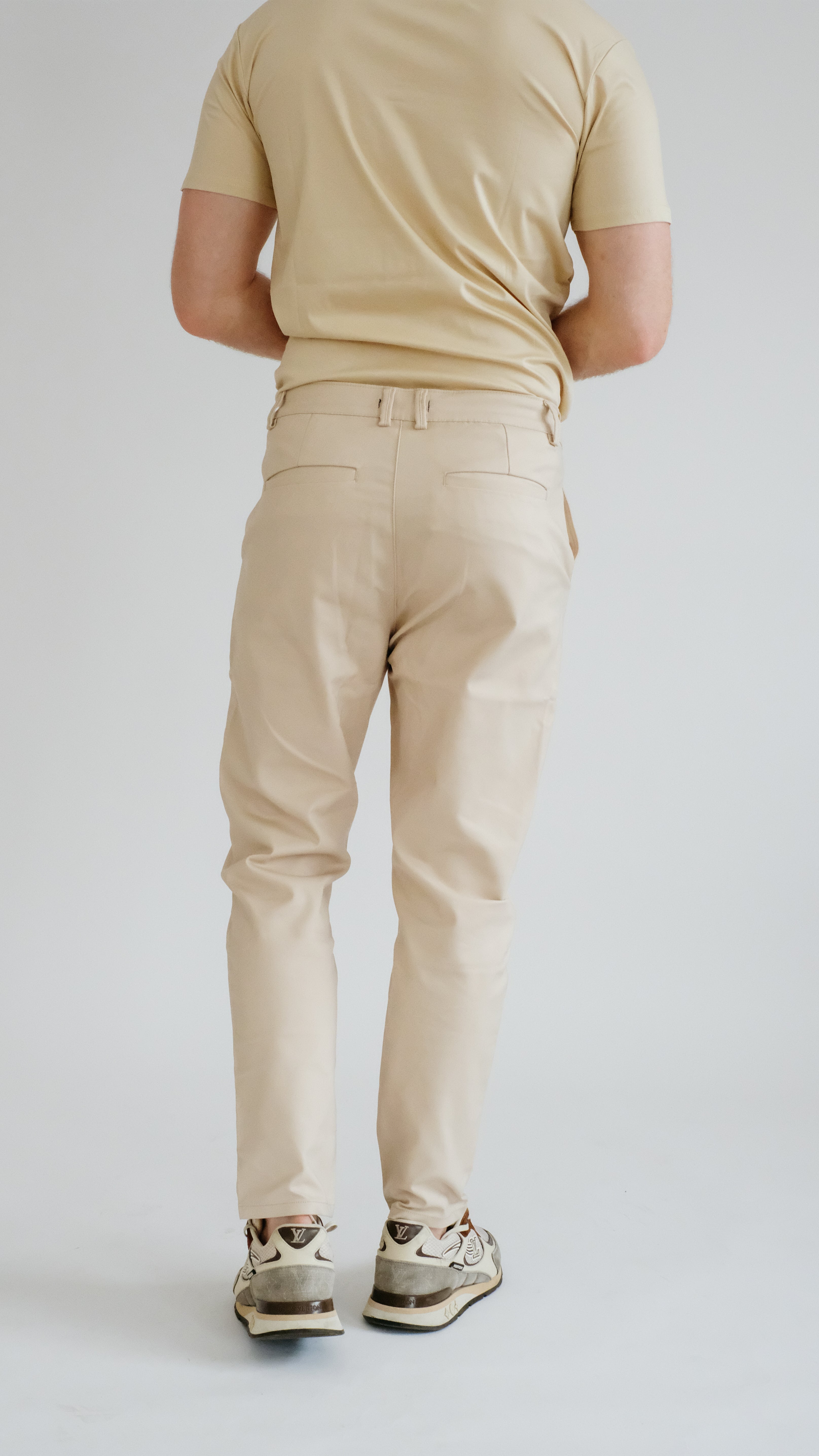 MILANO ATELIER TAILORED TROUSER - BEIGE