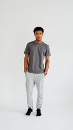 PURO SUPIMA MERCER T-SHIRT - GRIJS