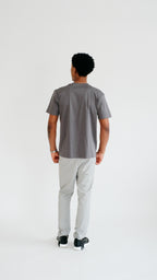 PURO SUPIMA MERCER T-SHIRT - GRIJS