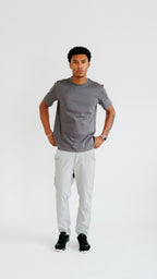 PURO SUPIMA MERCER T-SHIRT - GRIJS