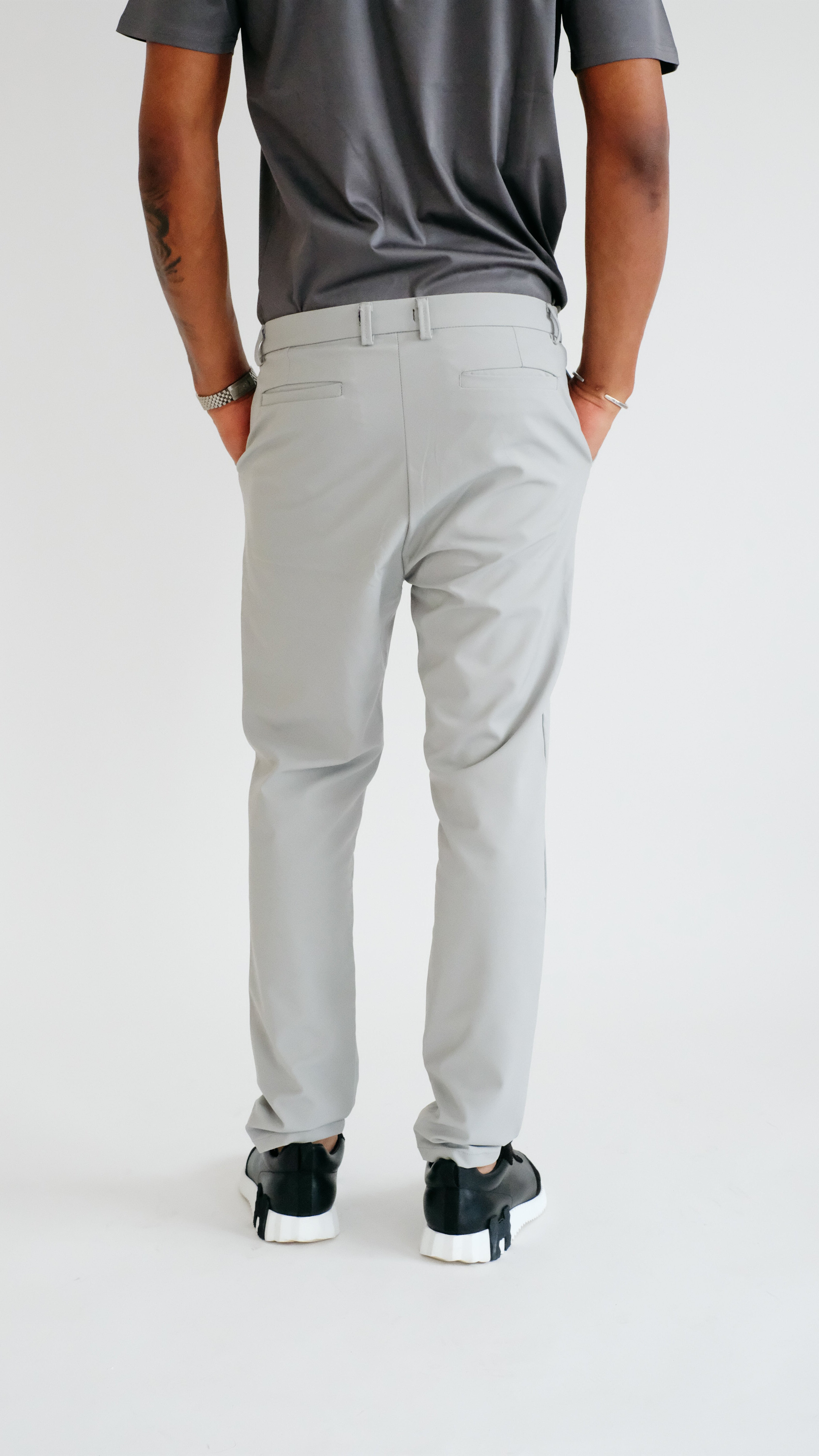MILANO SIGNATURE TROUSERS - GREY