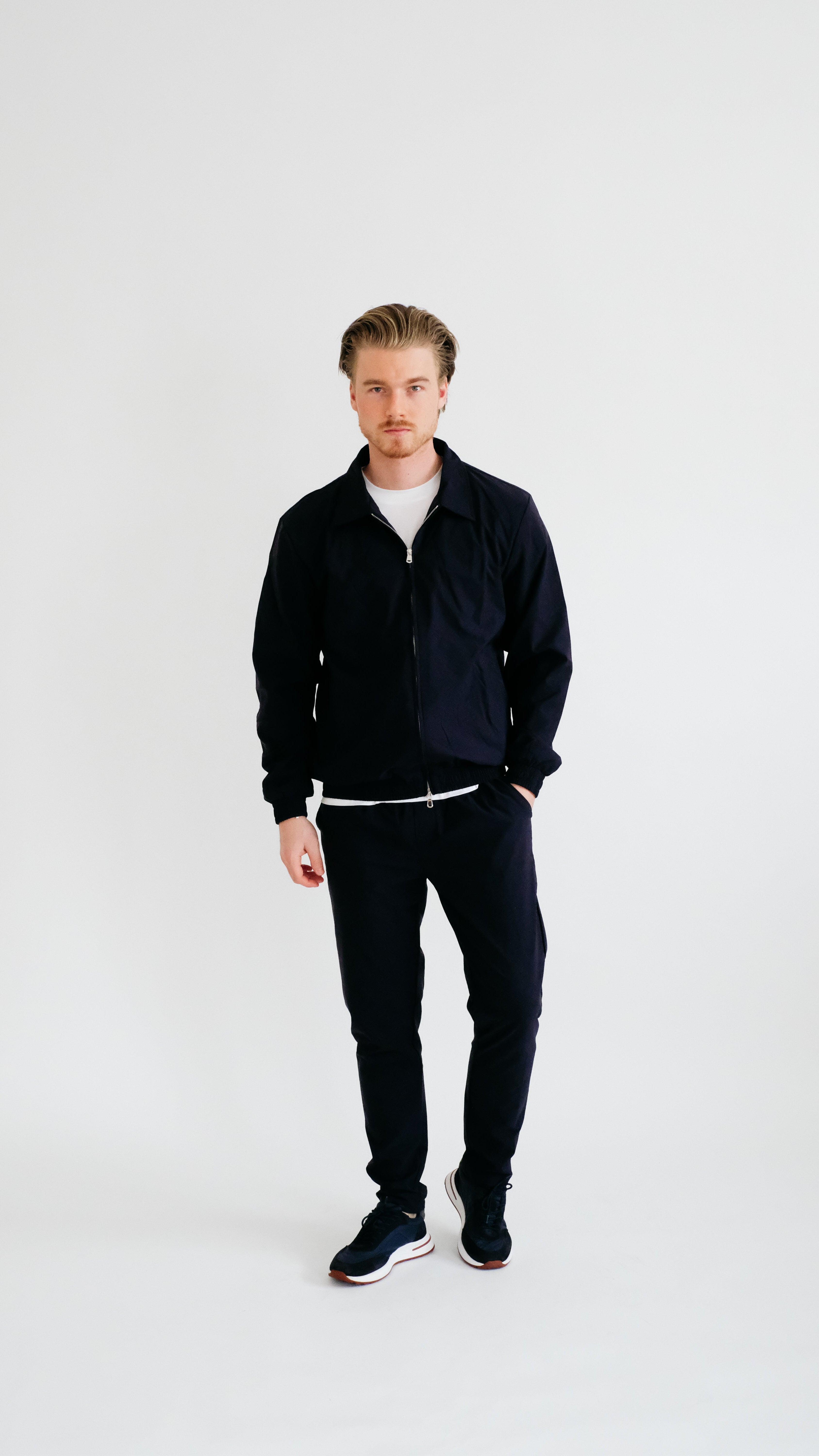 IMPERIAL MILANO ZIP SET – MARINEBLAU