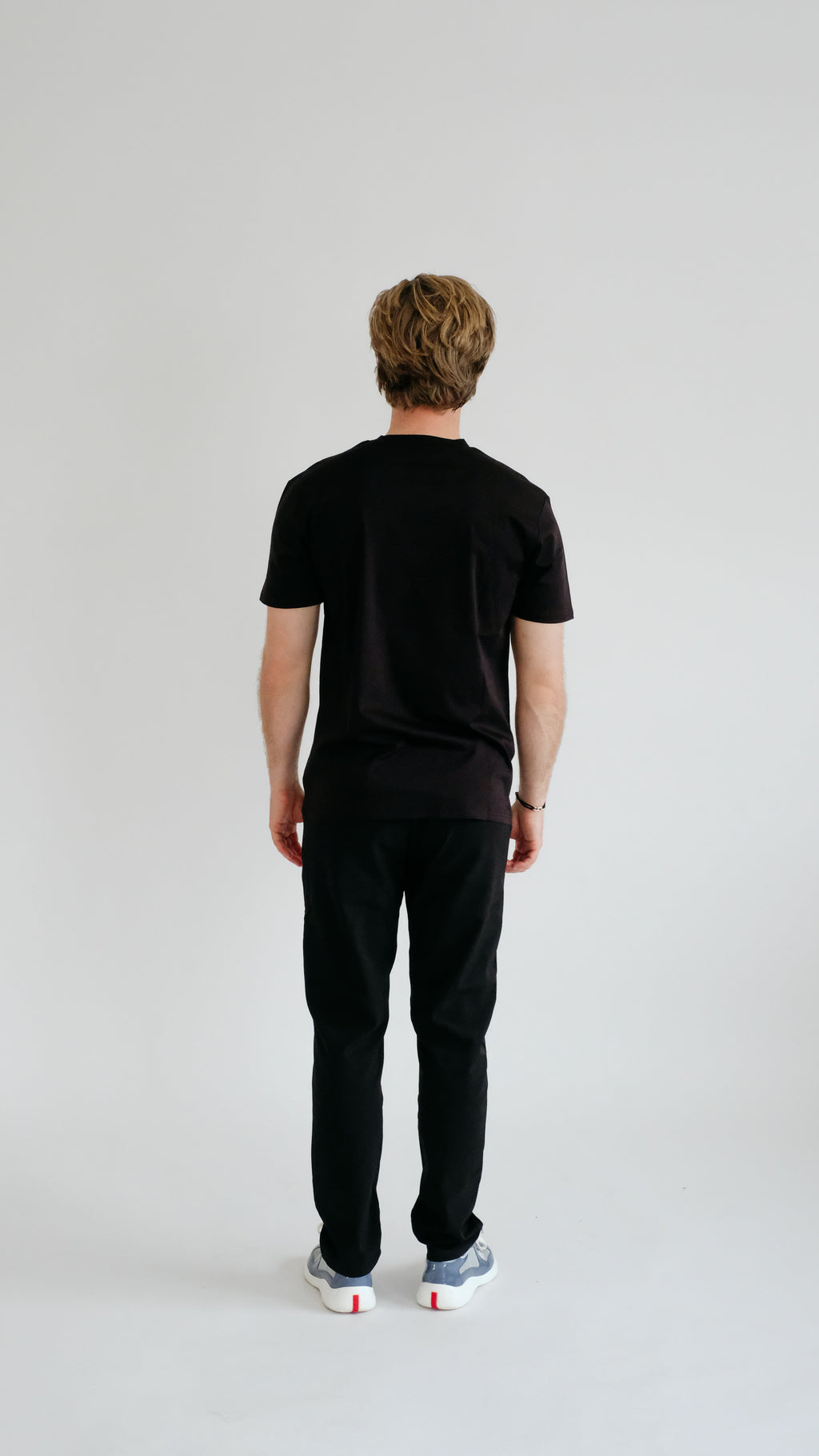 PURO SUPIMA MERCER TEE - BLACK