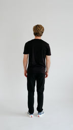 PURO SUPIMA MERCER TEE - BLACK