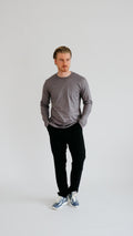 MILANO SIGNATURE LONG SLEEVE - GRAY