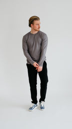 MILANO SIGNATURE LONG SLEEVE - GRAY