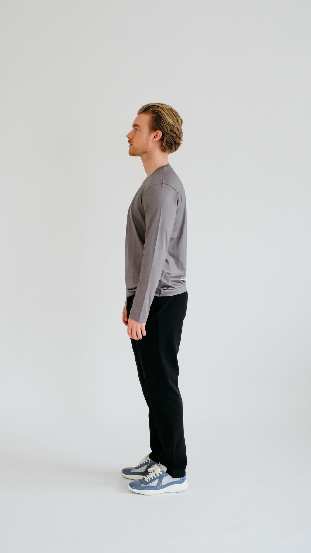 MILANO SIGNATURE LONG SLEEVE - GRAY