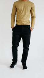 MILANO ATELIER TAILORED TROUSER - BLACK