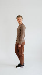 MILANO SIGNATURE LONG SLEEVE - BROWN