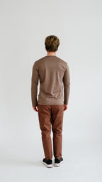 MILANO SIGNATURE LONG SLEEVE - BROWN