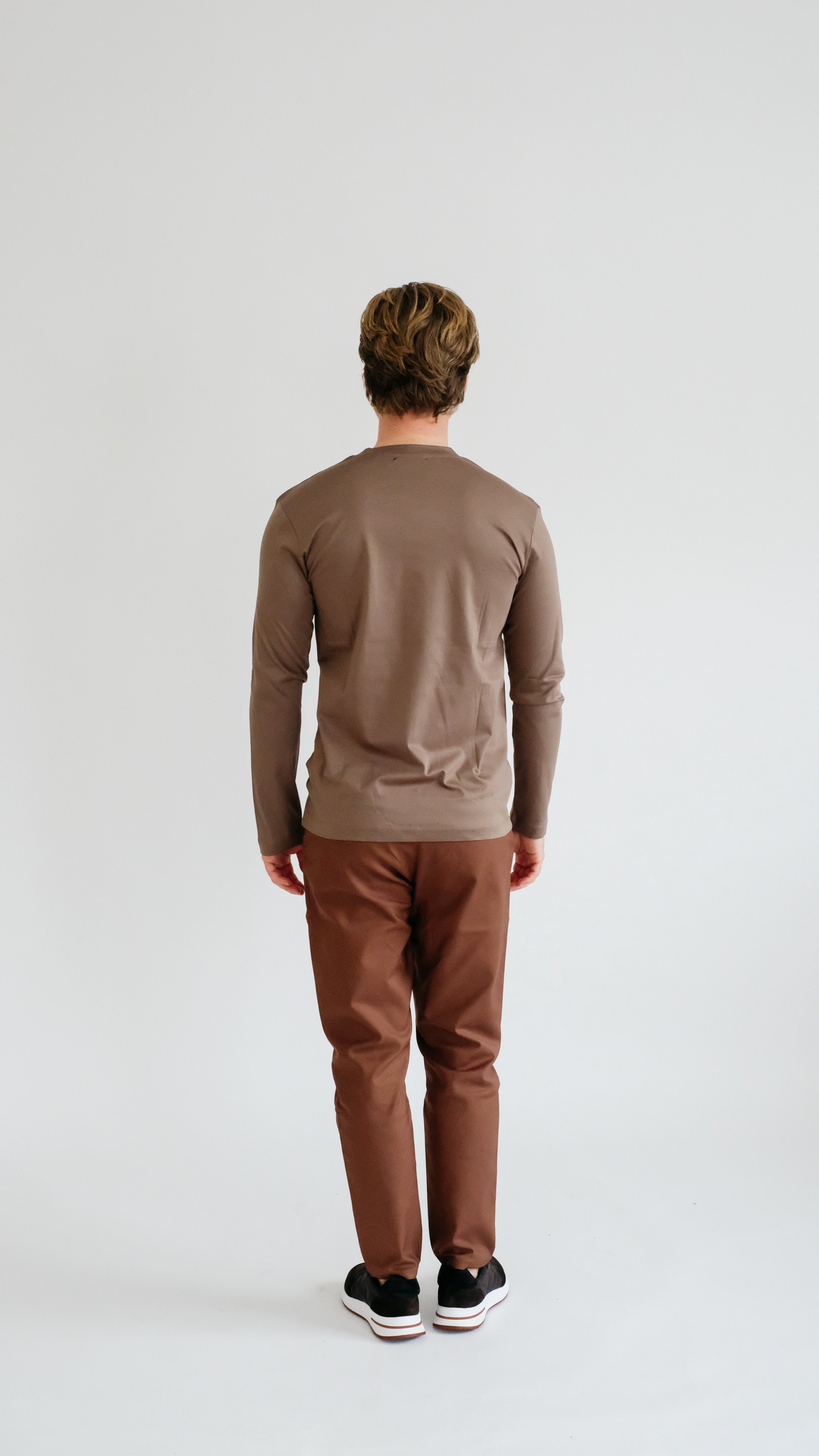 MILANO SIGNATURE LONG SLEEVE - BROWN