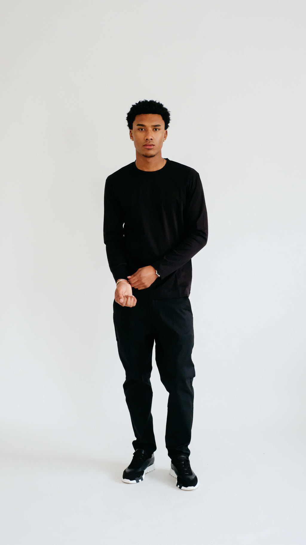 MILANO SIGNATURE LONG SLEEVE - BLACK