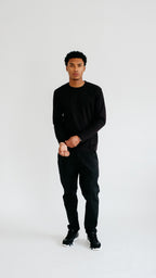 MILANO SIGNATURE LONG SLEEVE - BLACK
