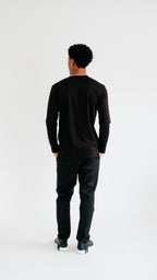 MILANO SIGNATURE LONG SLEEVE - BLACK