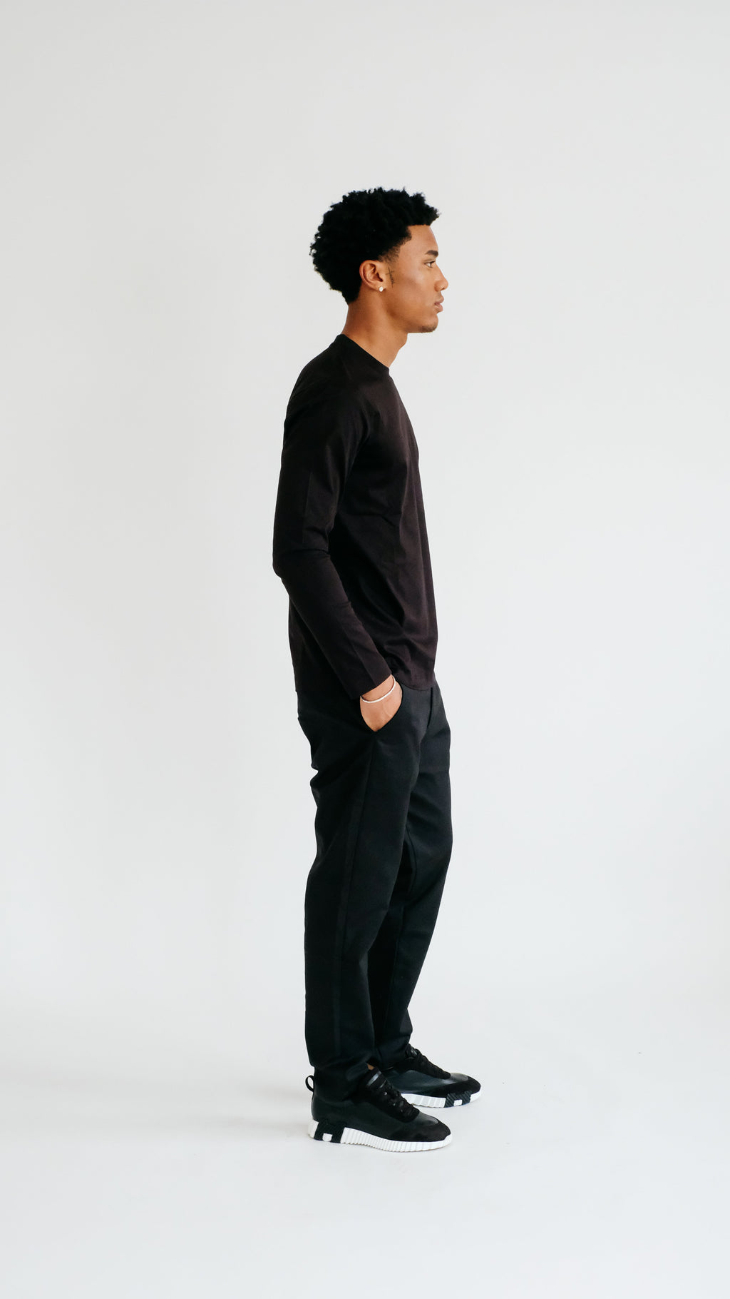 MILANO SIGNATURE LONG SLEEVE - BLACK