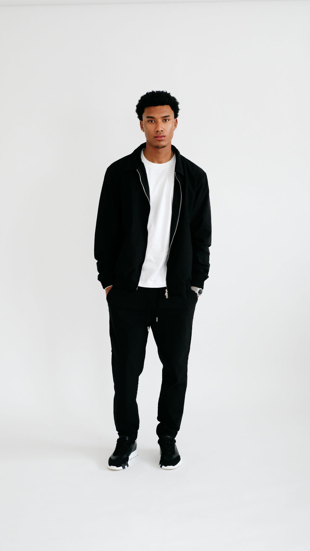 IMPERIAL MILANO ZIP SET - BLACK