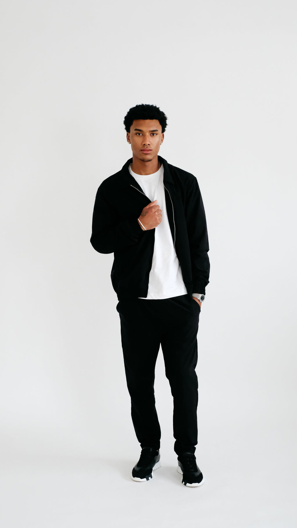 IMPERIAL MILANO ZIP SET - BLACK