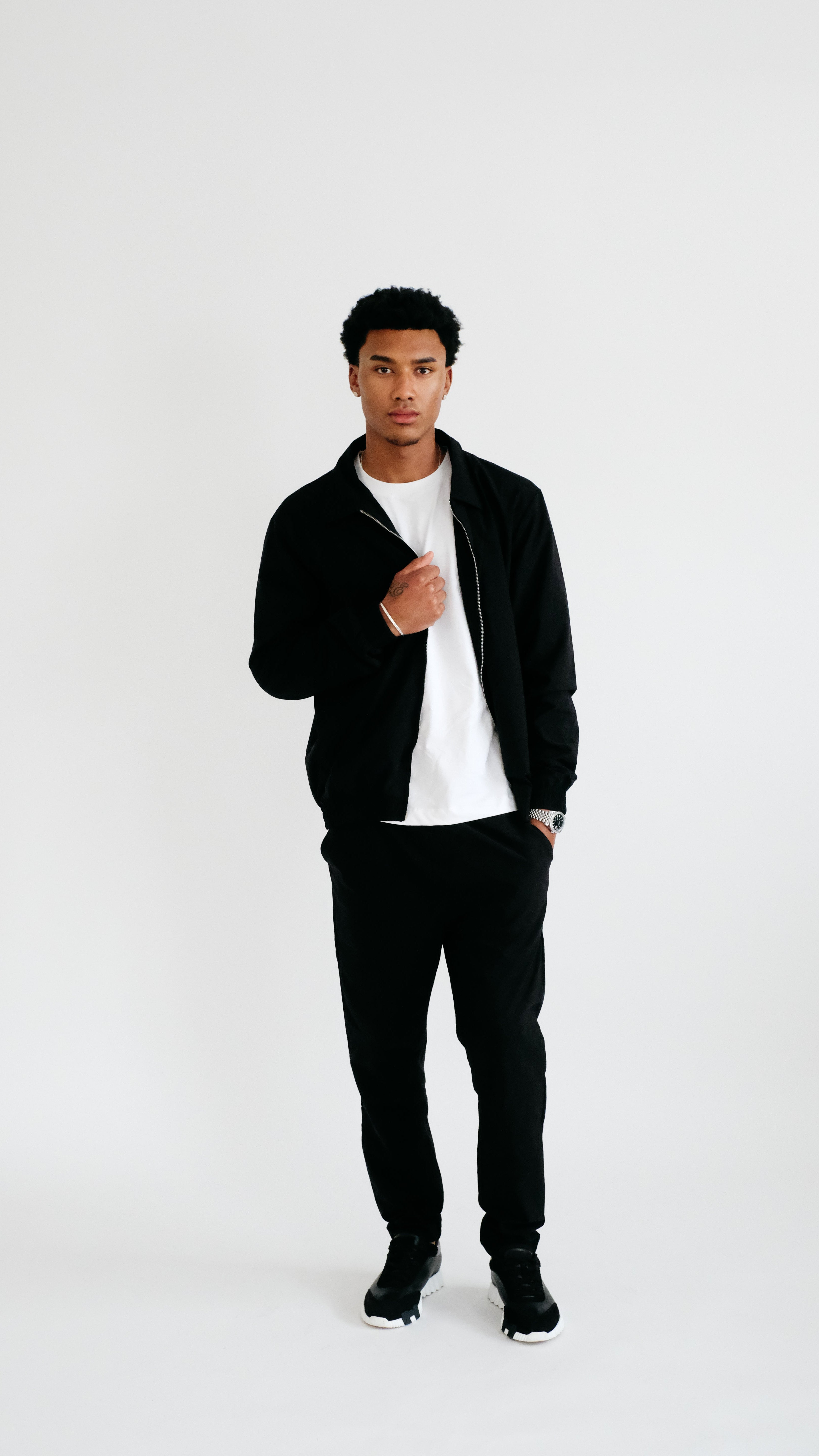 IMPERIAL MILANO ZIP SET - BLACK