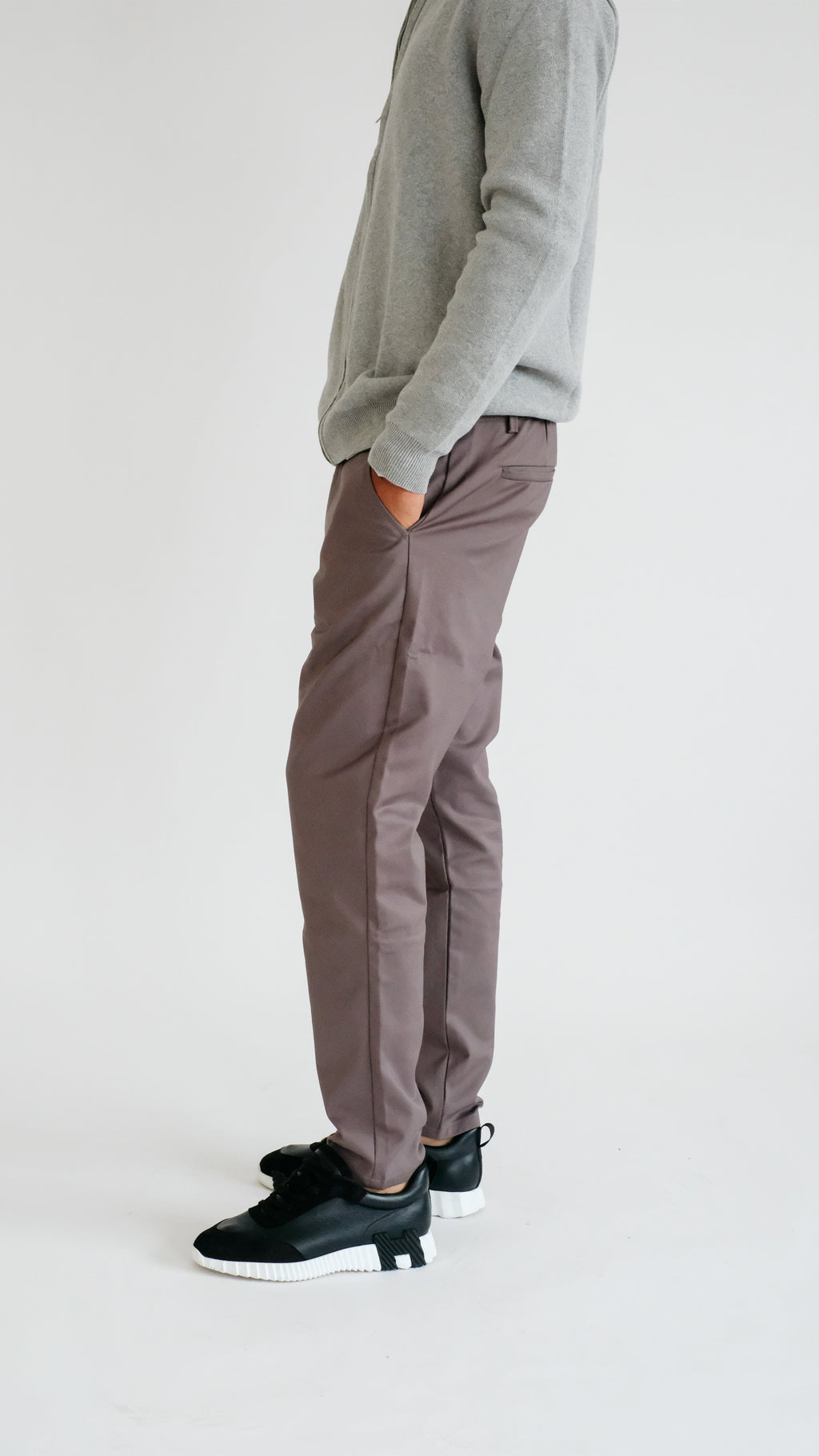 MILANO ATELIER TAILORED TROUSER - GREY