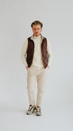 MILANO WENDBARES PRIME-GILET – BRAUN