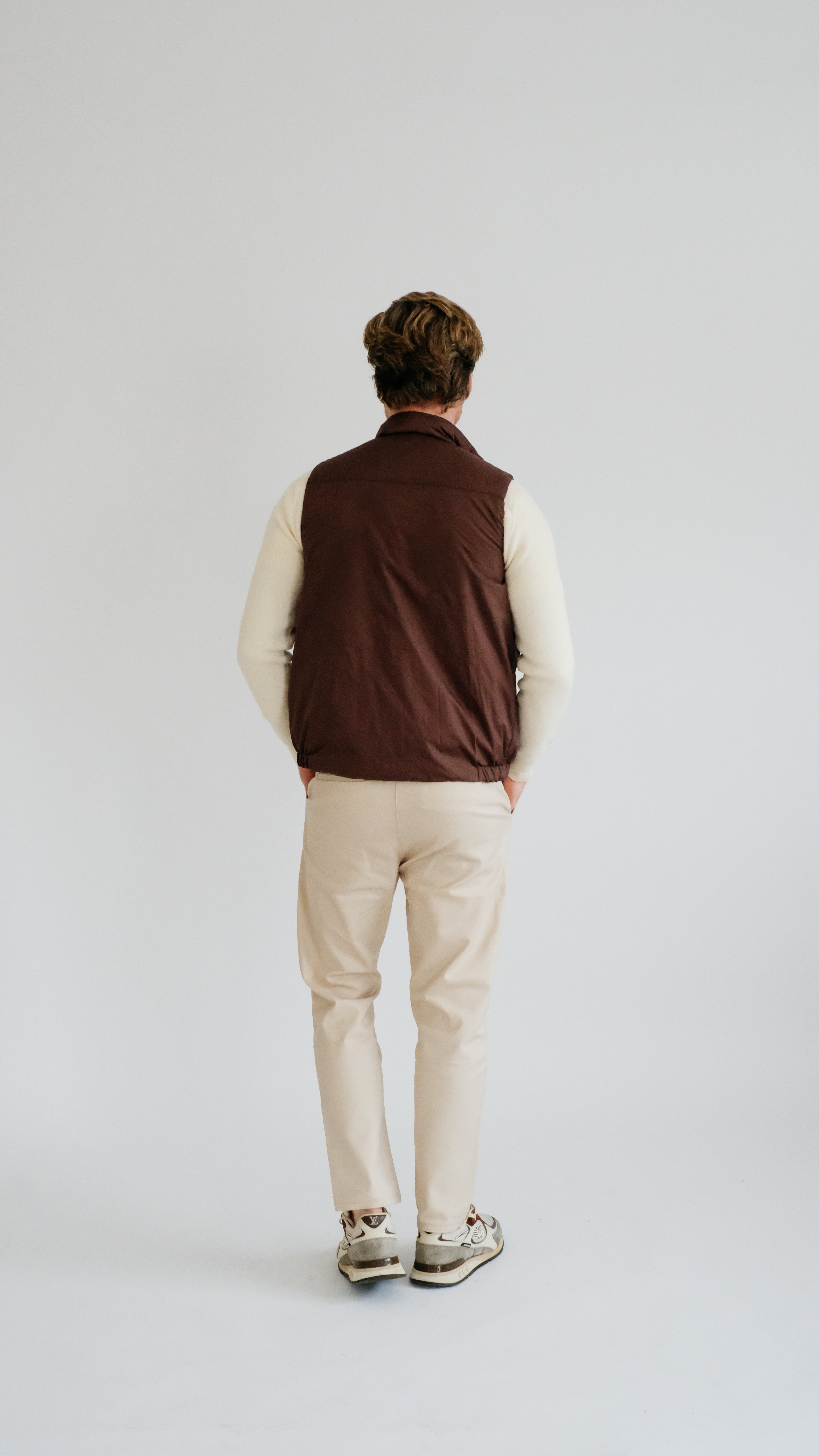 MILANO WENDBARES PRIME-GILET – BRAUN