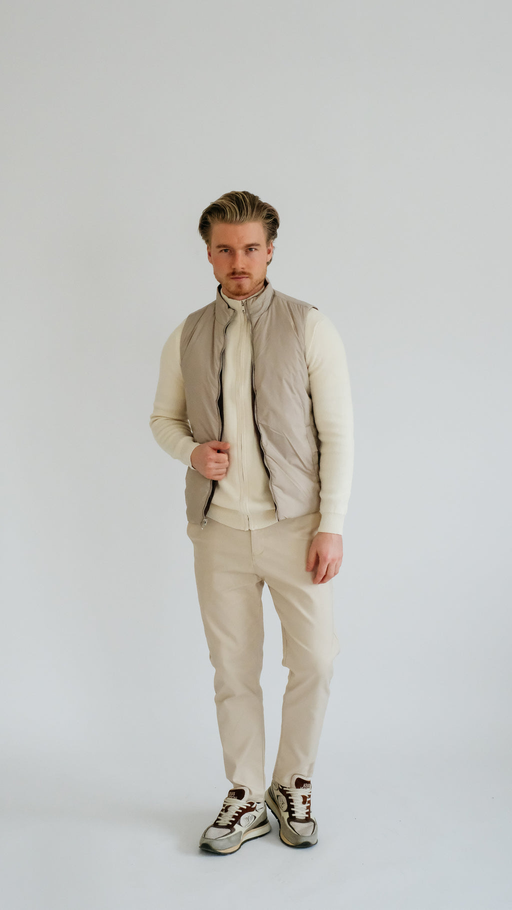 MILANO WENDBARES PRIME-GILET – BRAUN