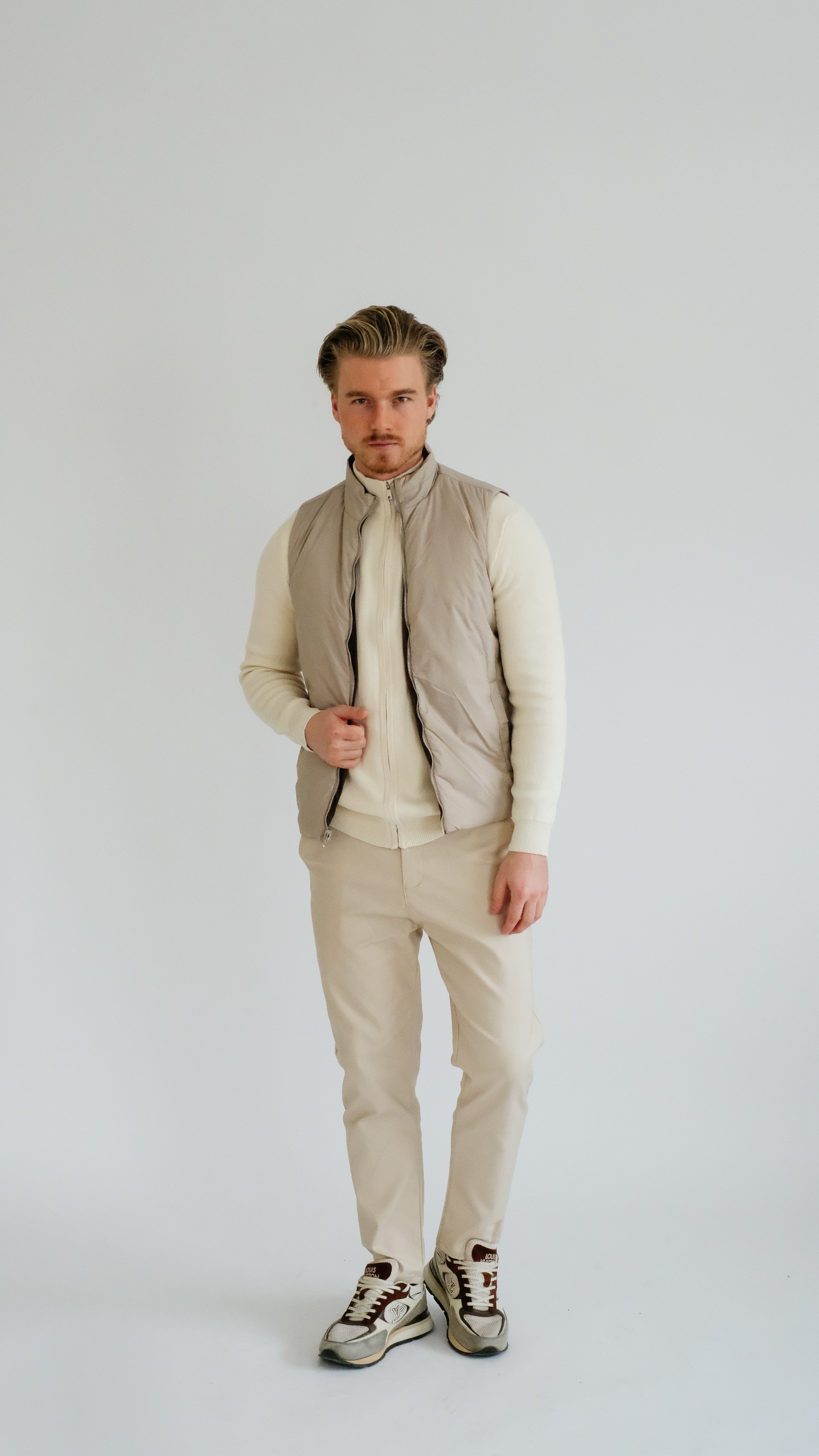 MILANO WENDBARES PRIME-GILET – BRAUN