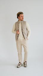 MILANO WENDBARES PRIME-GILET – BRAUN