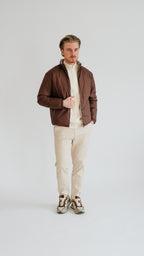 MILANO SIGNATURE OMKEERBAAR JASJE - BRUIN