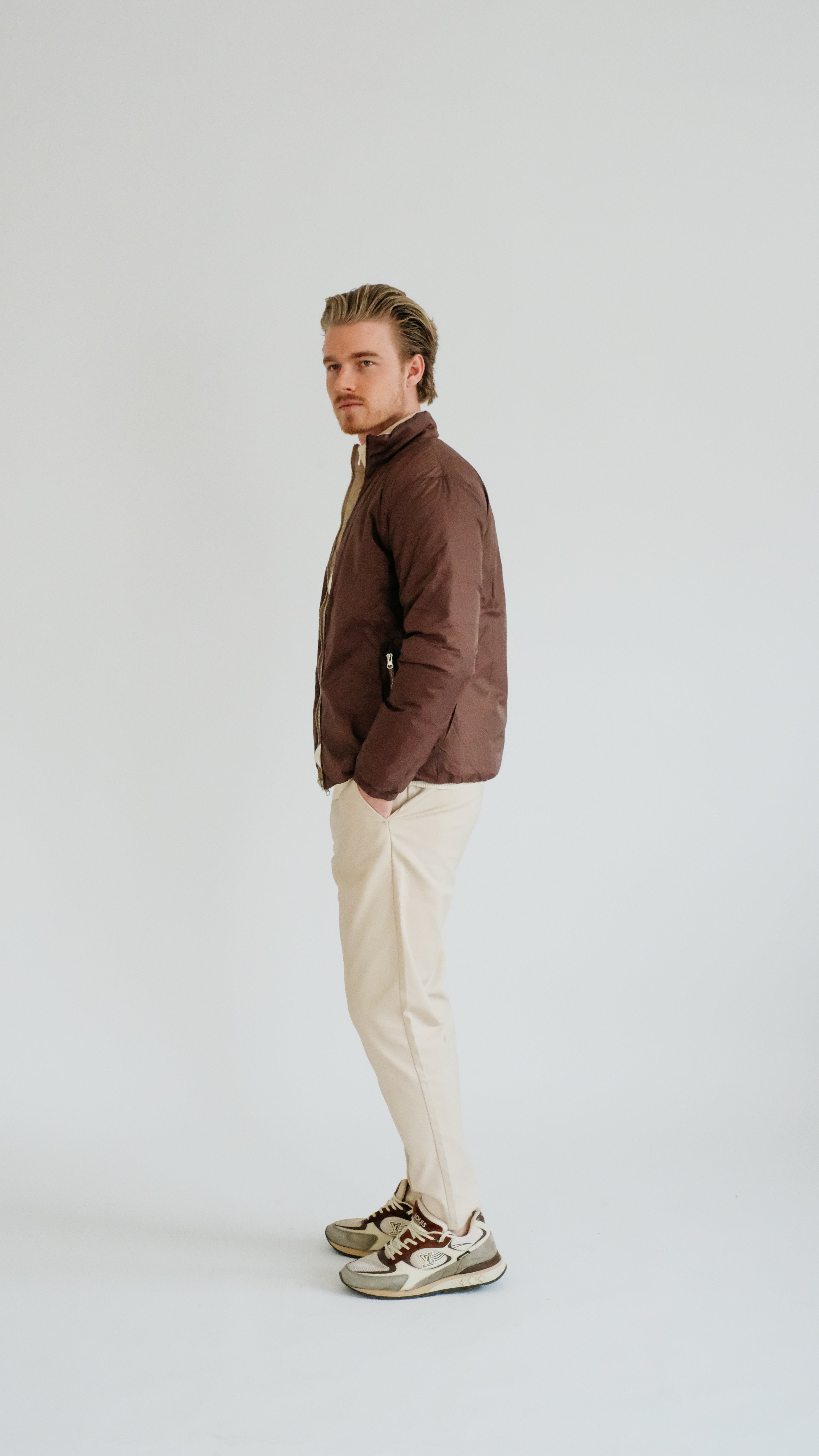 MILANO SIGNATURE WENDEJACKE – BRAUN