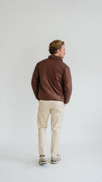 MILANO SIGNATURE OMKEERBAAR JASJE - BRUIN