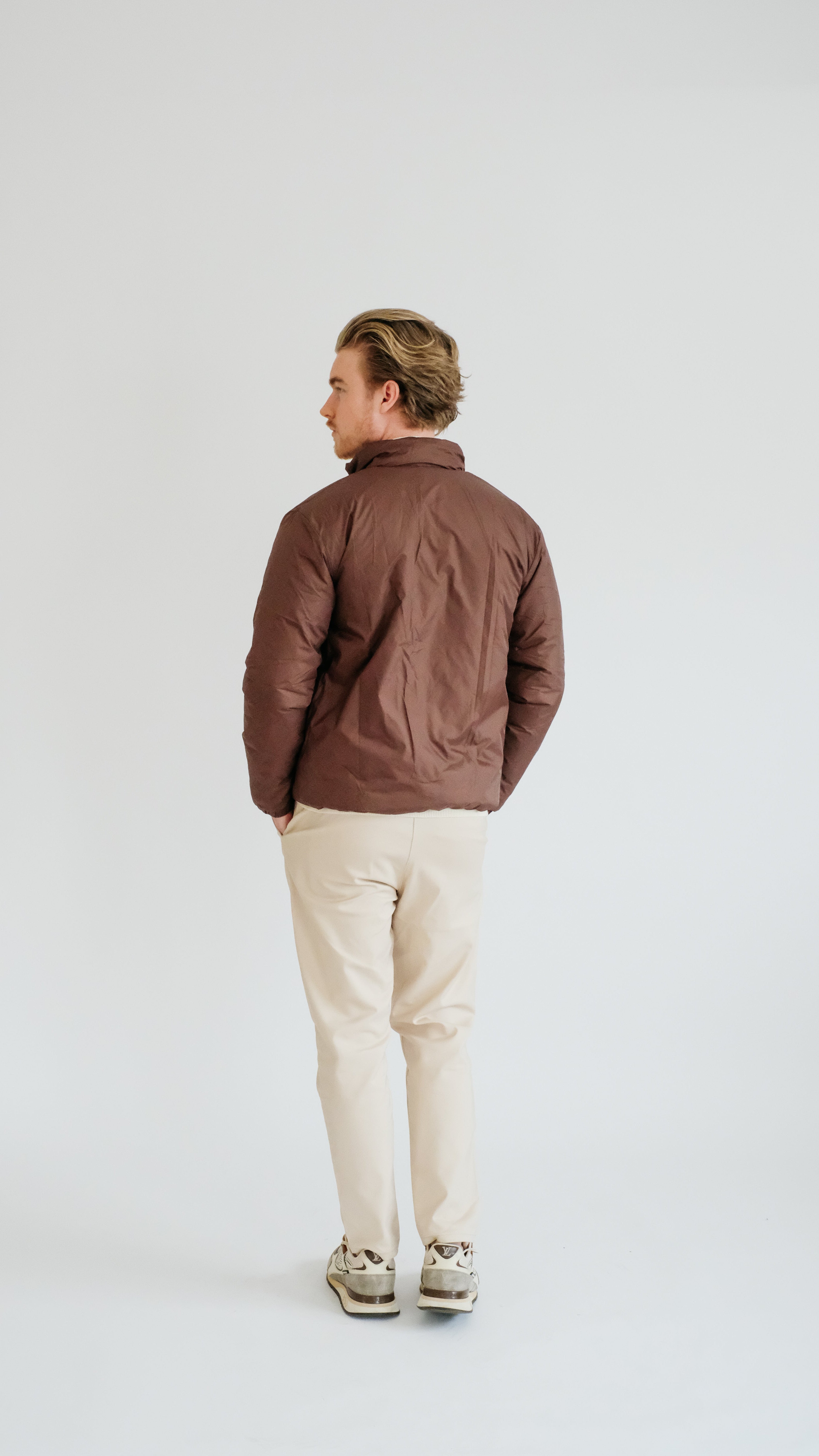 MILANO SIGNATURE OMKEERBAAR JASJE - BRUIN