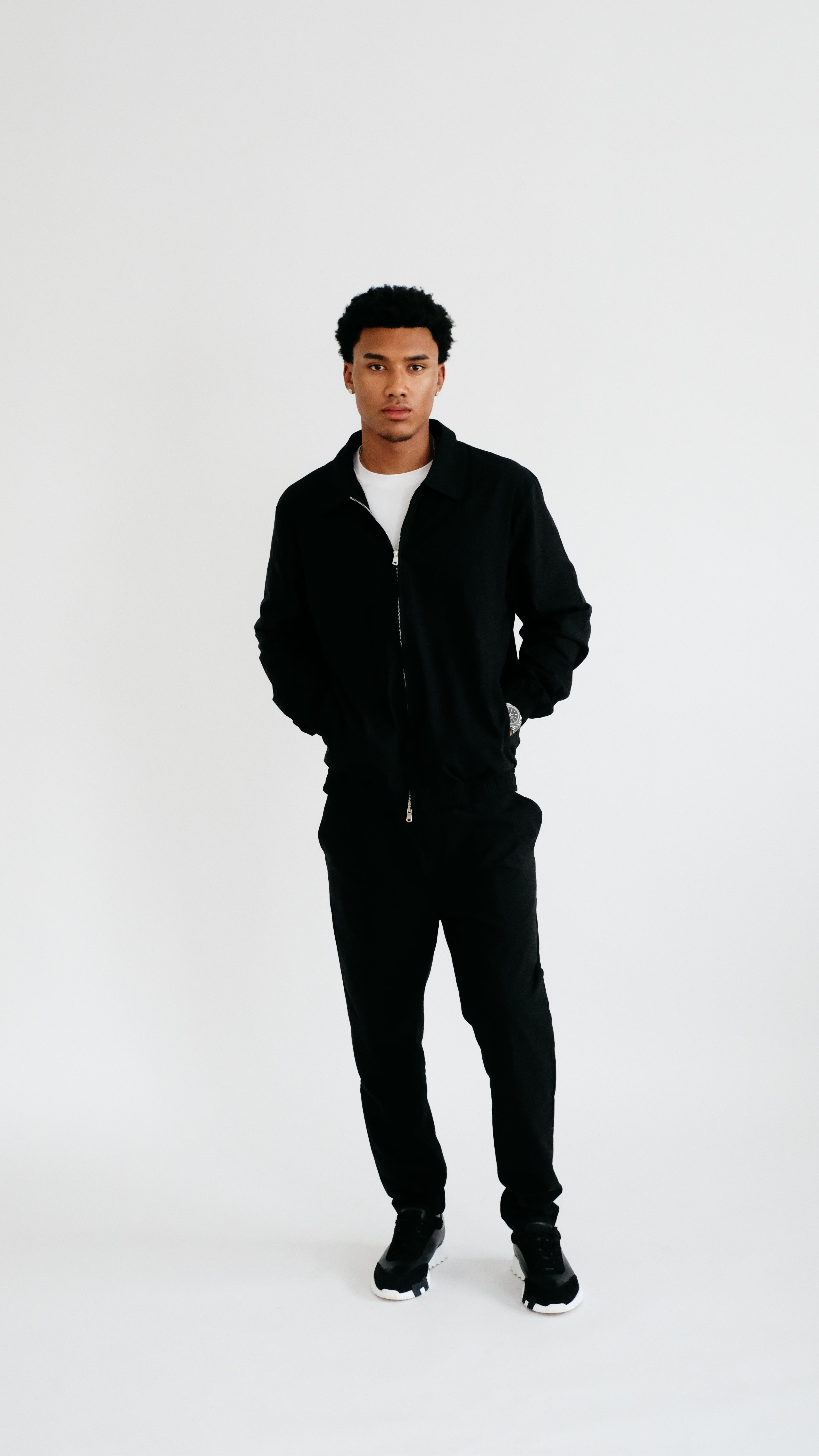 IMPERIAL MILANO ZIP SET - BLACK