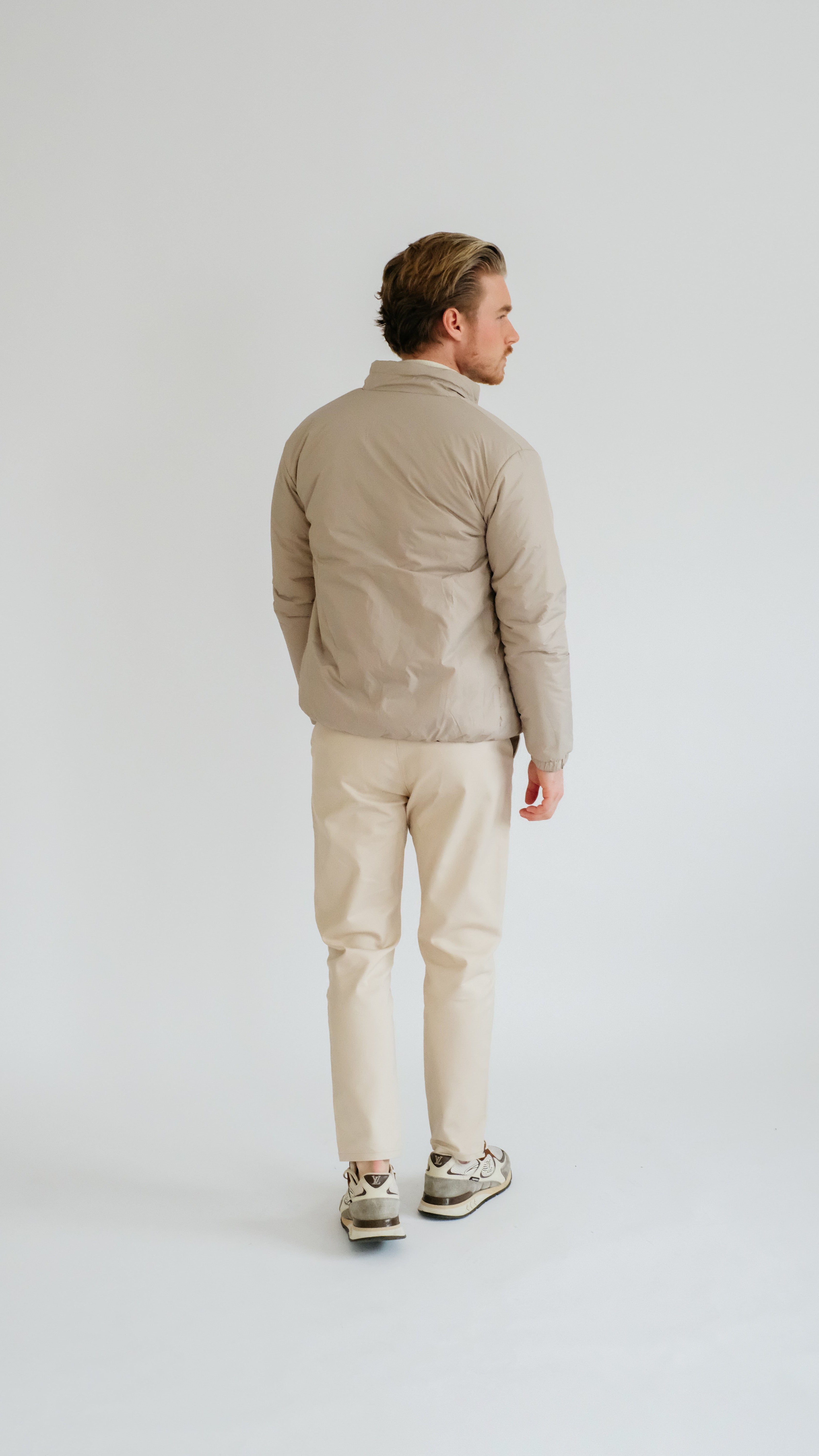 MILANO SIGNATURE OMKEERBAAR JASJE - BRUIN