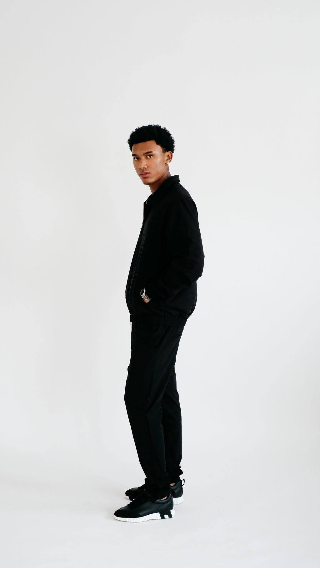 IMPERIAL MILANO ZIP SET - BLACK