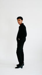 IMPERIAL MILANO ZIP SET - BLACK