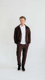 IMPERIAL MILANO ZIP-SET – BRAUN