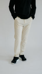 MILANO SIGNATURE TROUSERS - BEIGE
